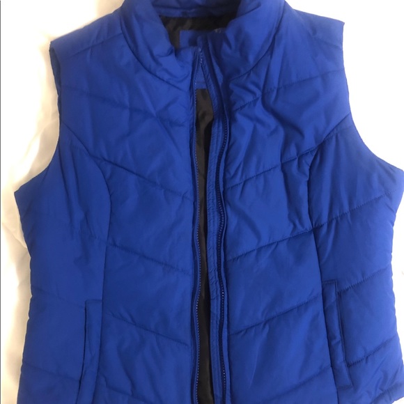 Blue winter vest - Picture 1 of 1